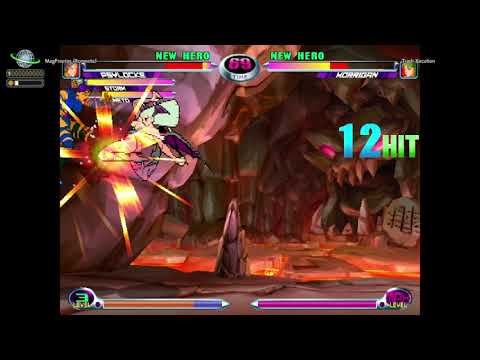 MvC2: Trash Xecution - Morrigan Corner FS Combos .:10.15.25:.