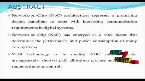 A Low-Latency and Low-Power Hybrid Scheme for On-Chip Networks | Final Year Projects 2016