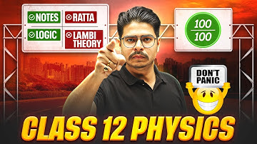 Score 100/100 || Class 12th PHYSICS Planner || Beginner to Topper🔥