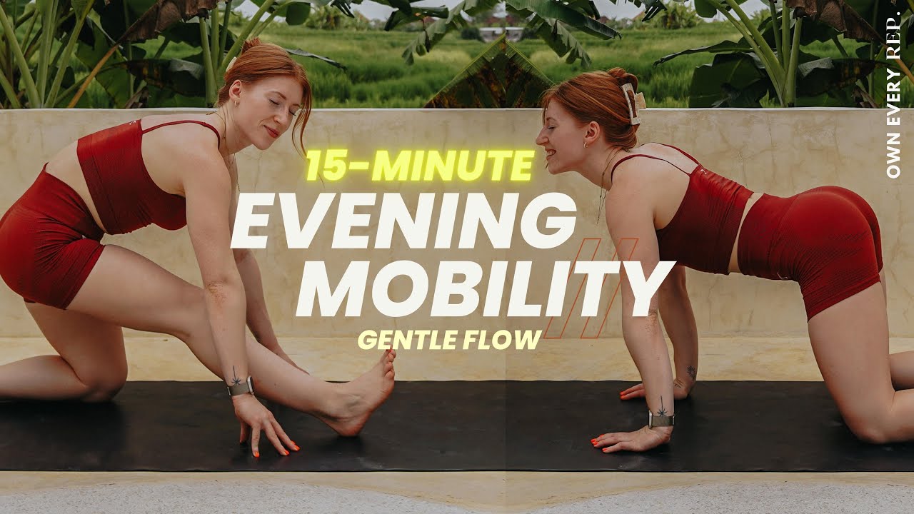 Gentle Mobility Examples 14 Min. Evening Mobility Flow | Gentle & Slow | Bedtime Mobility ...