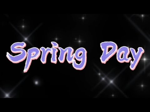 BTS Spring Day edit audio