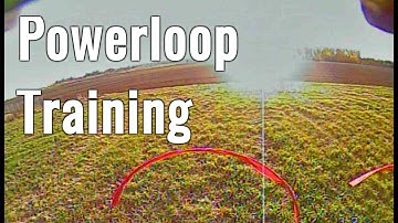 Drone Race Copter - CP215Koa - Power Loop Training