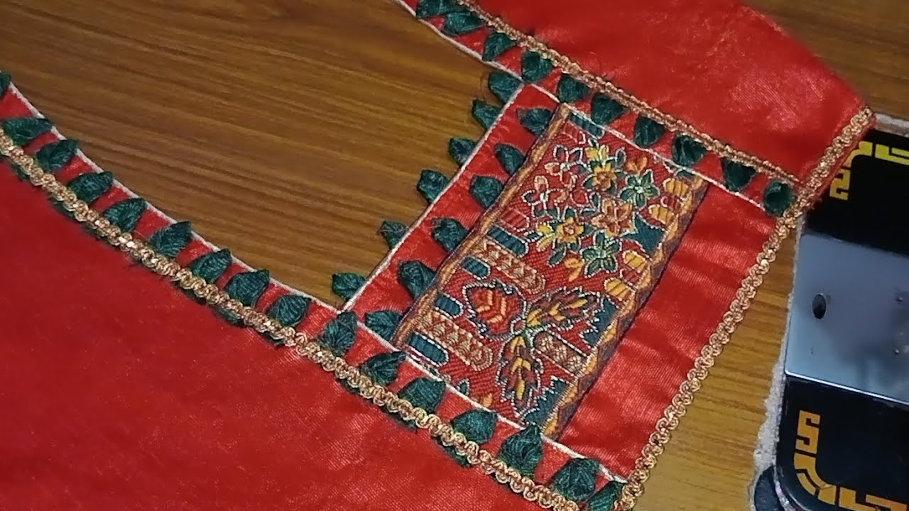 cotton kapde se banaen design blouse ️ - YouTube