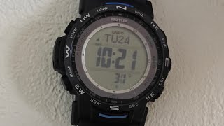 Casio Protrek Prw-35 Unboxing And Review