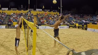 Cincinnati Open Beach Volleyball Night Session: AVP GoPro Clip: