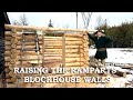 Raising the Ramparts: Constructing 18th Century Blockhouse Walls | Frontier | History | Canada