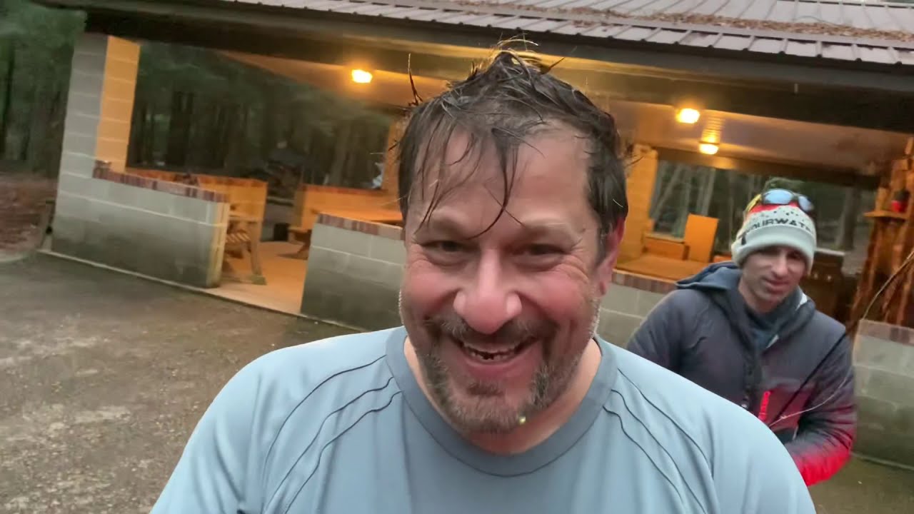 FULL IMMERSION Fisherman Falls in at Yellow Creek Trout Club YouTube