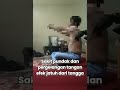 sakit pundak dan pergelangan tangan efek jatuh dari tangga terapi kesehatan Totok Syaraf Mojokerto