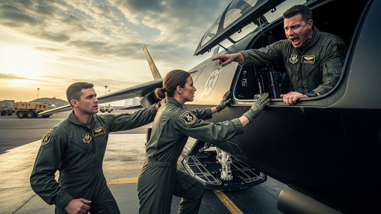The Sergeant Tried to Stop Her from Boarding — Until the Pilot Shouted, “That’s Black Talon Actual!”