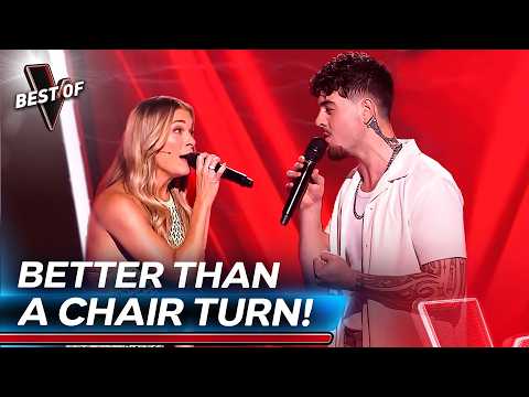He Sang LeAnn Rimes' Song... She Walked Out And Sang It With Him | The Voice