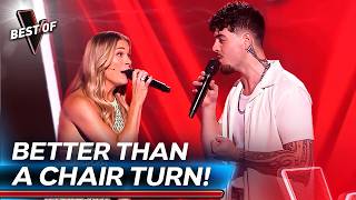 He Sang LeAnn Rimes' Song... She Walked Out And Sang It With Him | The Voice