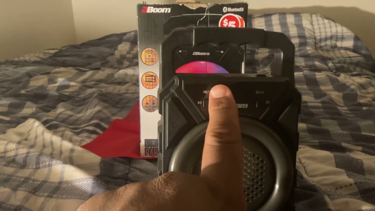 An Unexpected Function Video 😮: 2Boom Ring Light Party Speaker 