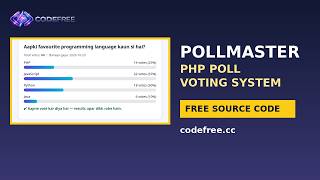 PollMaster PHP Poll Voting System | Full Source Code Download + Setup Guide