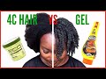 4C NATURAL HAIR vs ECO STYLER GEL AND GORILLA SNOT GEL // GHANAIAN YOUTUBER
