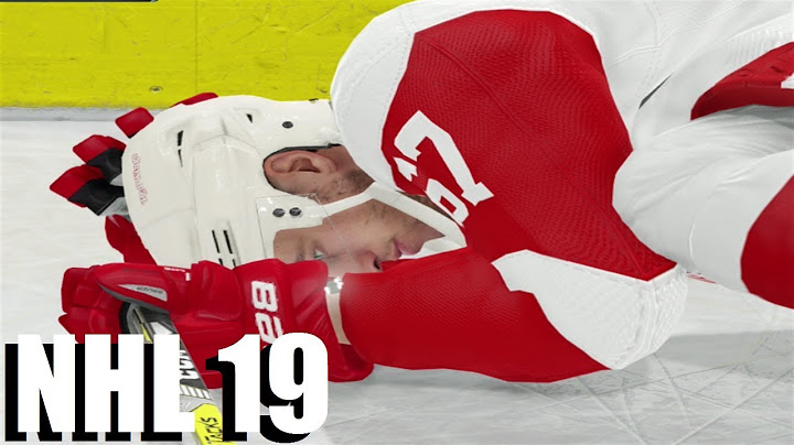 HE'S DOWN... CONCUSSION? | NHL 19