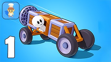 Ride Master: Car Builder Game - Part 1 Racing Car Building Game - Gameplay Walkthrough(Android)