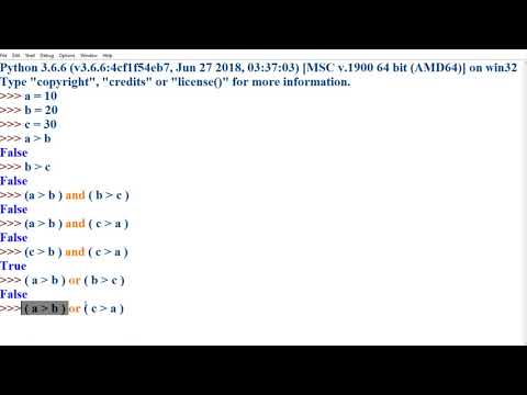 Python Logical Operators