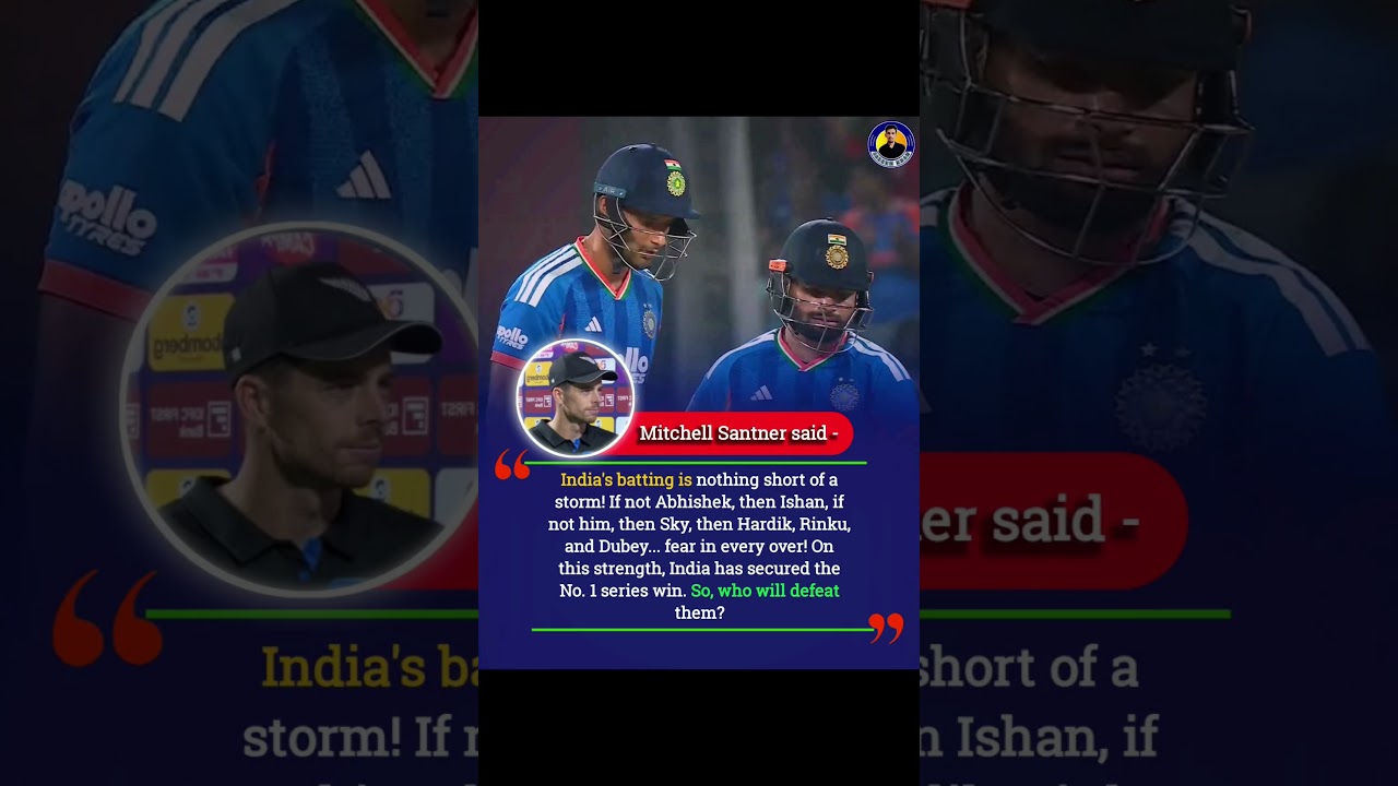 Mitchell Santner said 🗣️ 