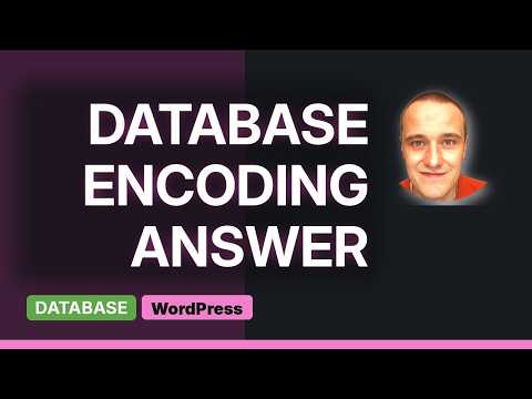 Wordpress: WordPress Database Charset/Collate (2 Solutions!!)