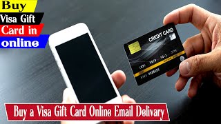 Buy a Visa Gift Card Online Email Delivary