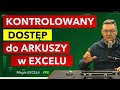 Blokada dostpu do arkuszy  magia excela tomasz zarzyka