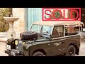 Land Rover Series 2A 1965 “Solihull & Co. Edition”. For Sale!