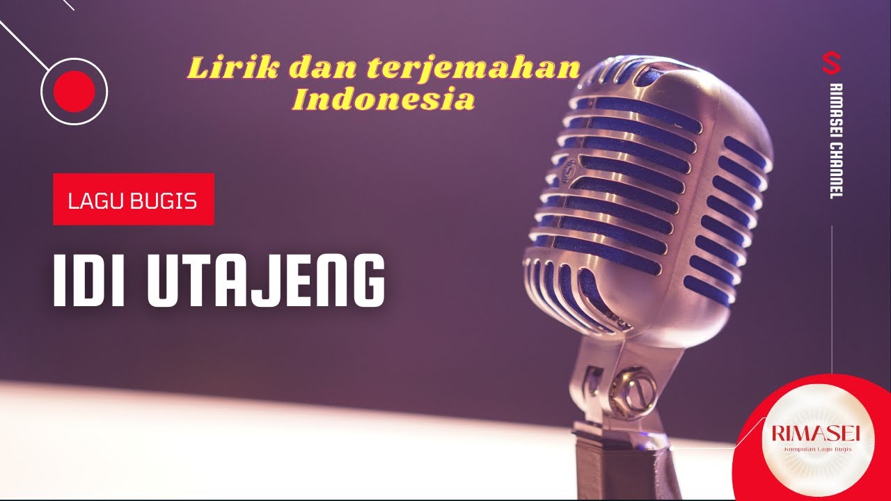 Lagu Bugis Terbaru 2022 - Idi Utajeng -  Lirik dan terjemahan Indonesia