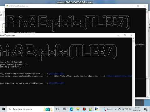 Wordpress Plugin Exploit (100 shells 24 hrs)