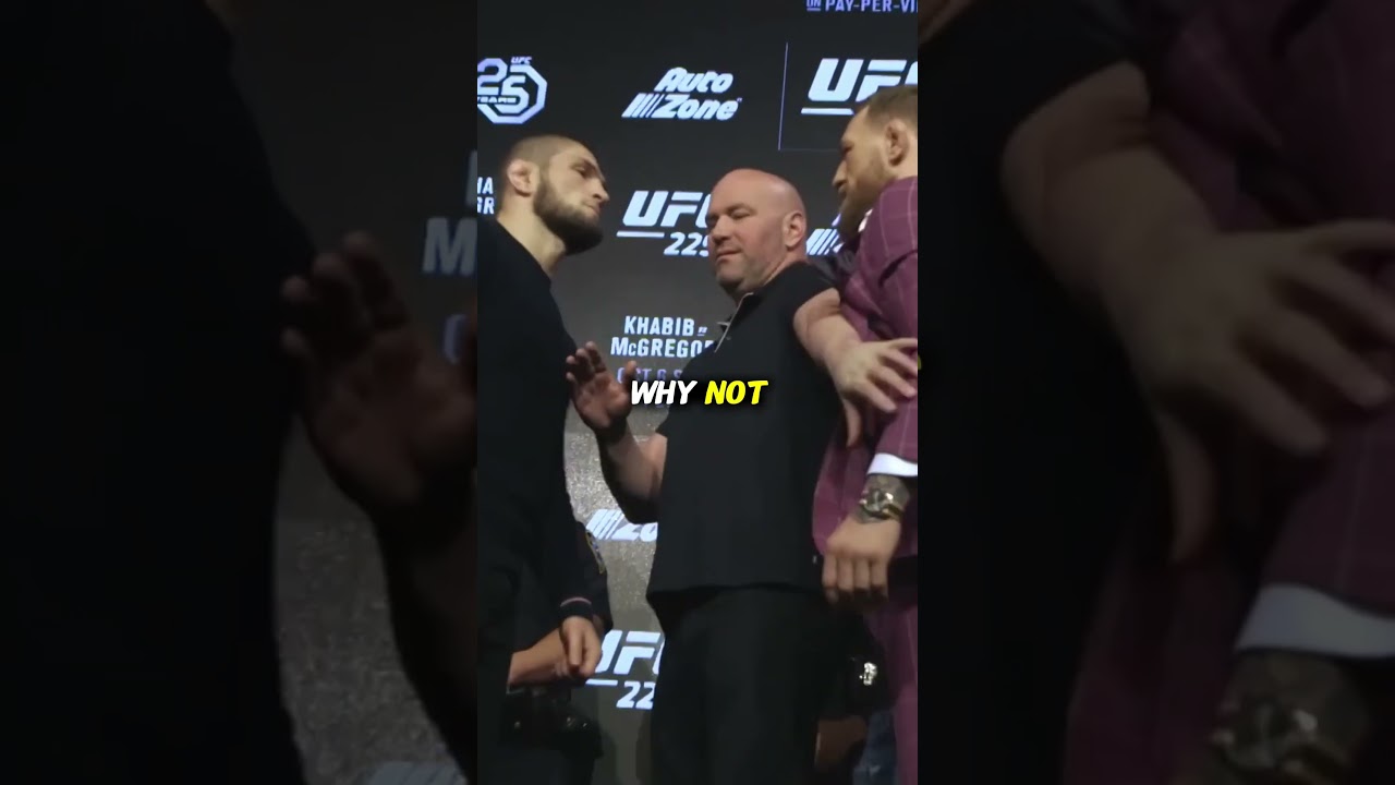 Why Khabib Won't Shake Conor's Hand 🦅
