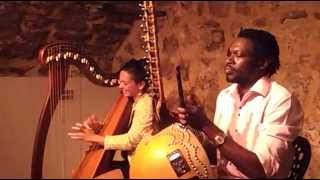 Celtic harp and senegalese kora