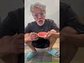 67歳のホームレスにスイカゼリー🍉を食べさせてみた結果…#shorts