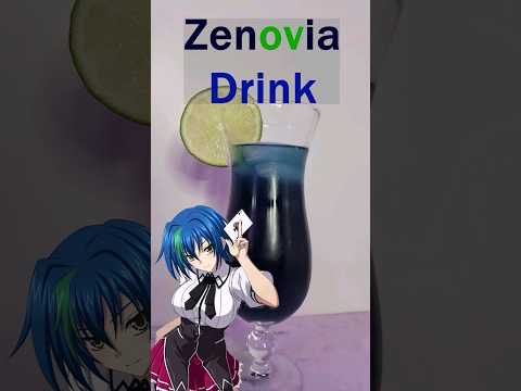 A Drink Inspired by Xenovia | #xenovia #hdxd #highschooldxd #anime #durandal #animeedit #shorts