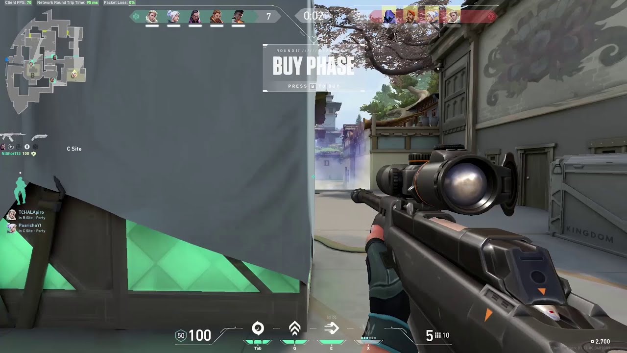 Reyna 1v5 Operator Ace 