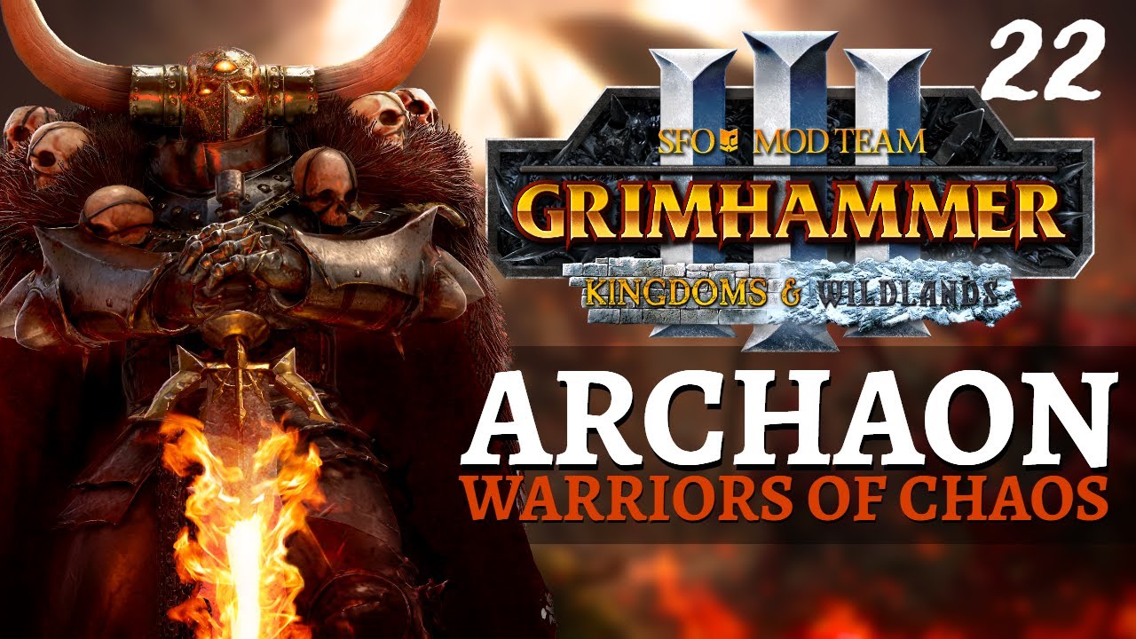 HELLCANNON BATTERY | SFO Immortal Empires - Total War: Warhammer 3 - Warriors of Chaos - Archaon 22