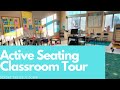 Second Grade Classroom Tour*Active Seating Classroom*Primary Classroom