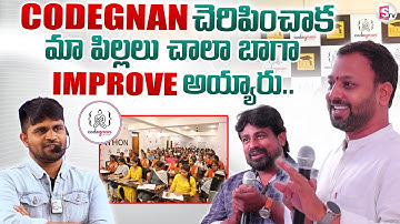 Codegnan : The Best Coding Institute with Parents Feedback || Job Opportunity and Software Course