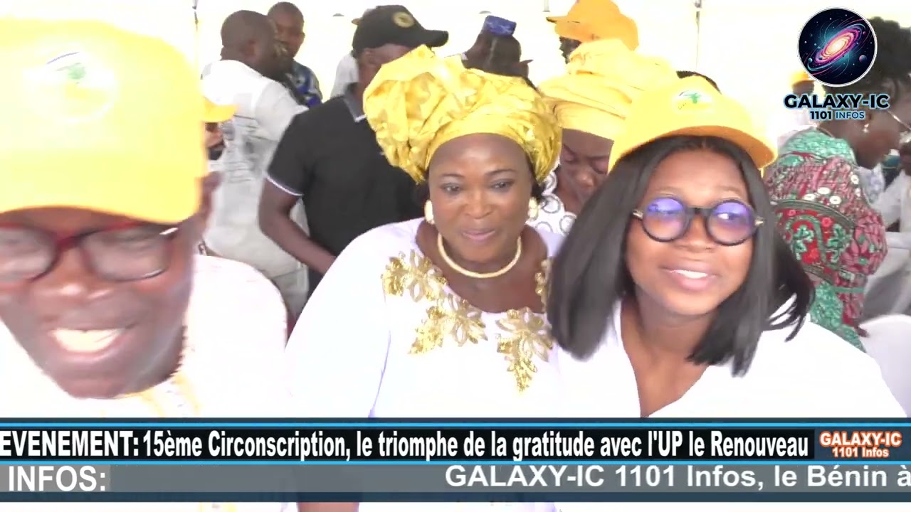 RECONNAISSANCE : L’honorable Mahugnon Denise HOUNMENOU et les élus de la 15ème fêtent avec la base !