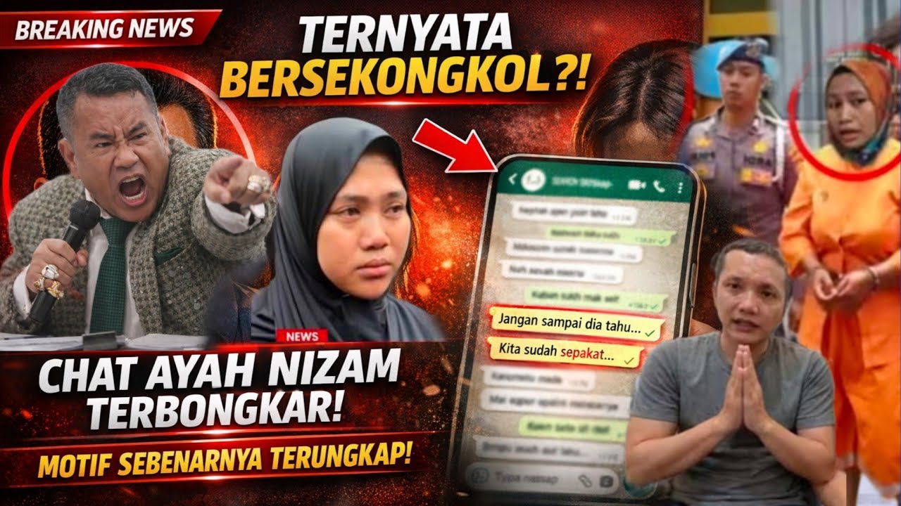CHAT AYAH NIZAM TERBONGKAR!! TERNYATA BERSEKONGKOL IBU TIRI & AYAH NIZAM,TERBONGKAR MOTIF SEBENARNYA