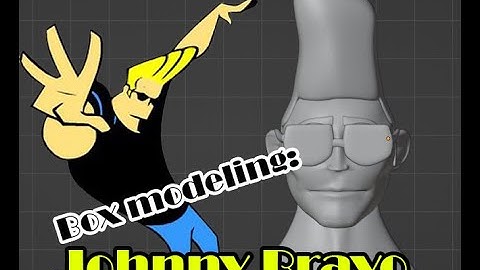 Box modeling: creating johnny bravo