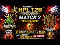 HPL T20 SEASON-9 2026 || Adarsh Royals vs Royal Rajput Regiment || WDZ LIVE