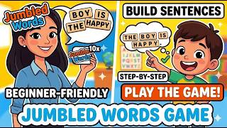 Fix the Scrambled Sentences! | 10 Easy Sentence Reordering Exercises for Kids