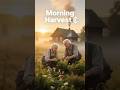 Elderly Couple Gathering Wild Herbs at Dawn 🌿🌅