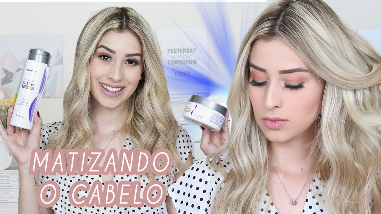 Como MATIZAR o CABELO em casa SEM MANCHAR | Carine Reis - YouTube