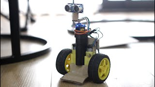 Make a Funny Robot that can Find it Own Way