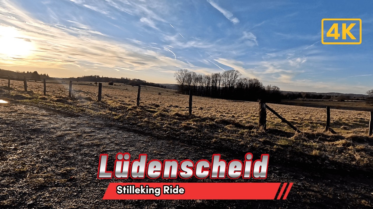 🚴 Stilleking Ride Lüdenscheid | Scenic E-Bike Tour in Sauerland NRW | Germany Cycling 4K