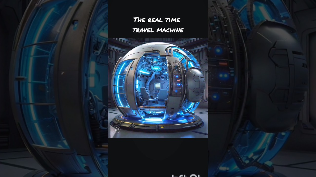 The real time travel machine, from future 😉