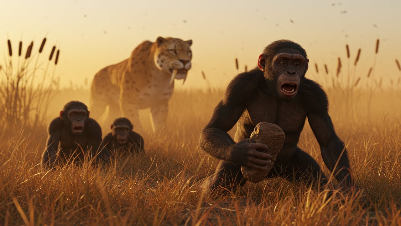 Life 6.5 Million Years Ago | When Early Humans Faced the Cave Lions