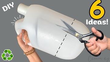DIY ♻️ 6 Brilliant Ideas From Plastic Bottles! Don