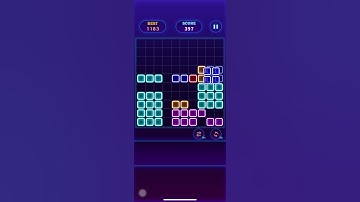 Glow Block Puzzle🔹Glow Themed Classic Block Puzzle #08 - Gameplay Walkthrough (iOS, Android)