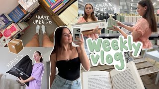 VLOG | house updates, kmart shopping & haul, book club!